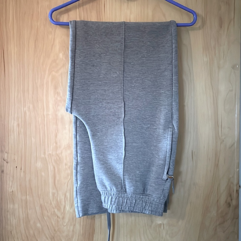 Dynamic fleece wide leg pants